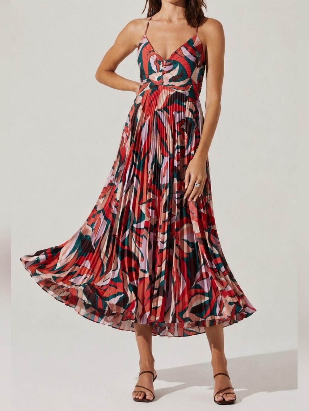 ASTR The Label Midi Dress